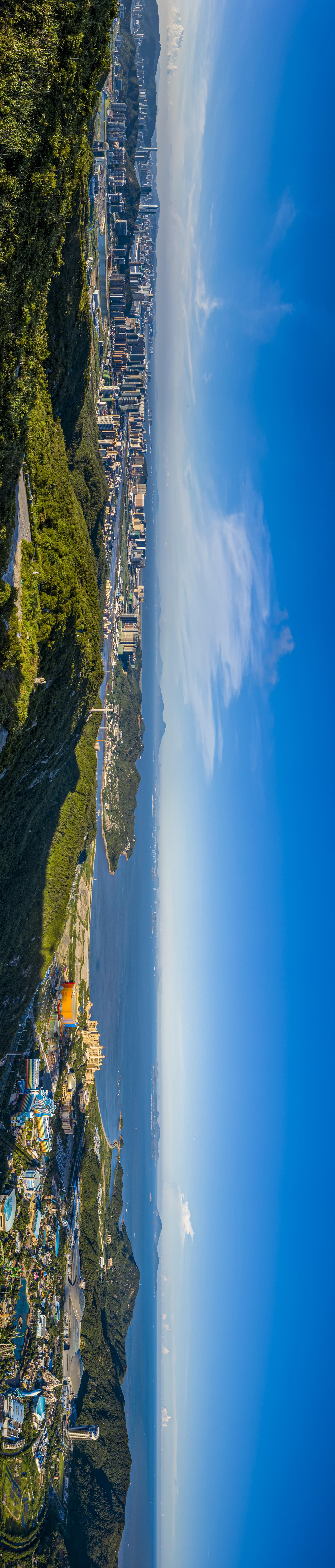 高清全景航拍图看横琴魅力