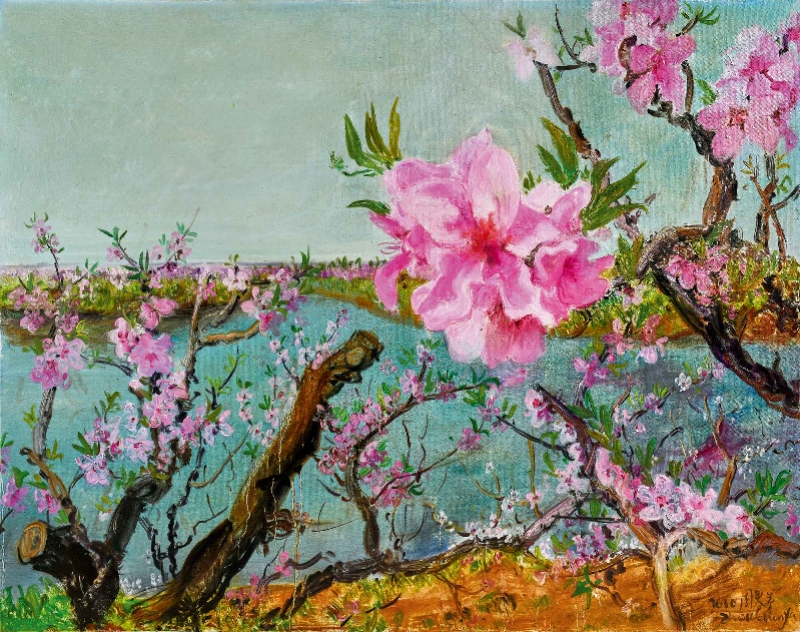 imagefile 周春芽 桃花 2010.jpg