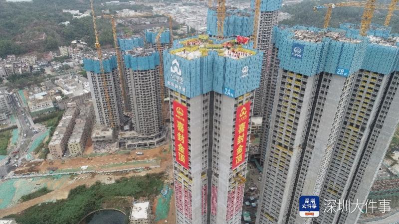 深圳这栋人才安居房封顶，可提供1825套出租型人才住房