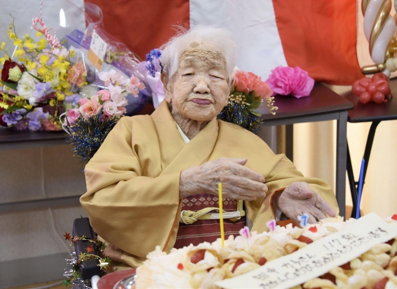 世界最长寿老人在日本去世，享年119岁！爱喝可乐吃巧克力