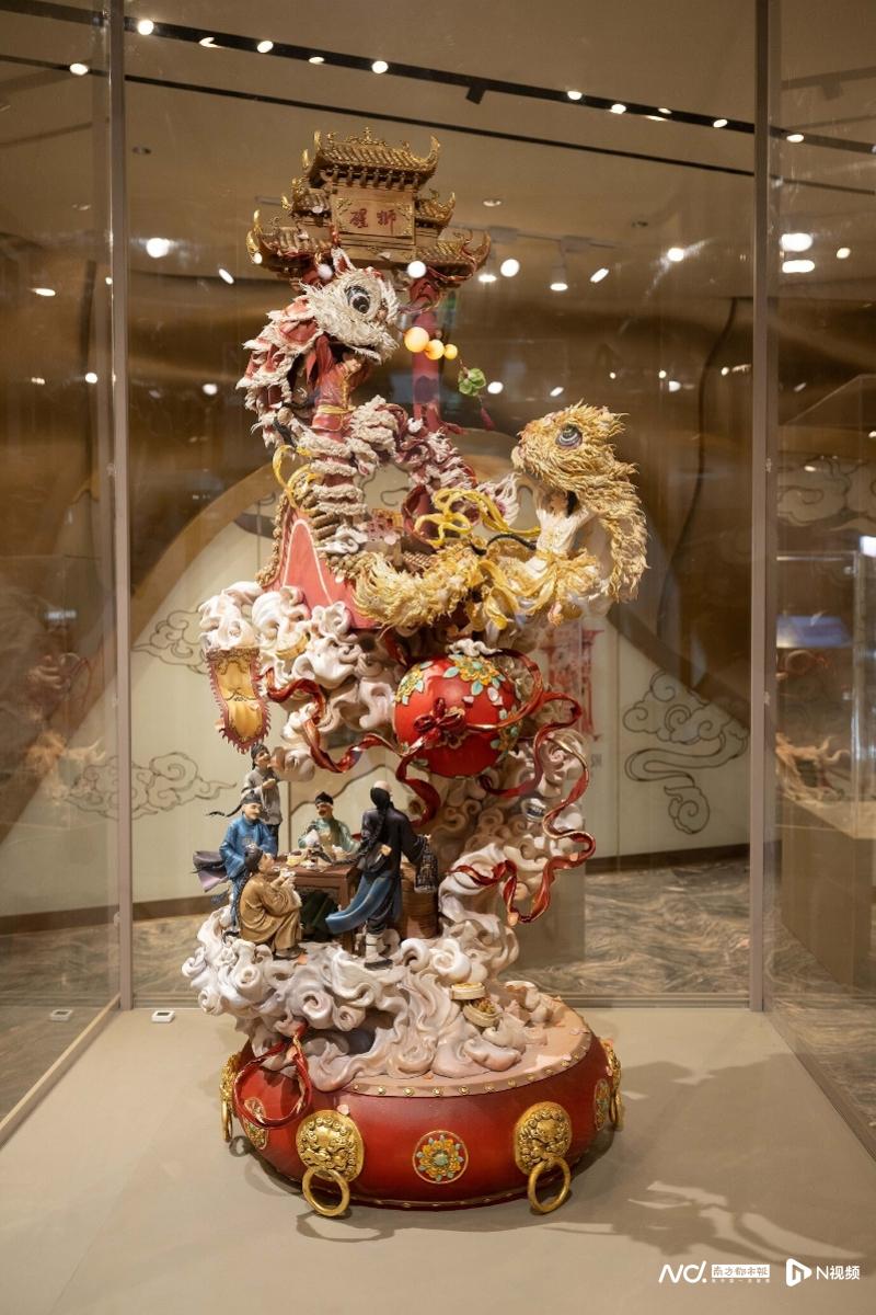 “中国糖王”周毅作品澳门展出, 中国风翻糖雕塑惊艳亮相_南方网