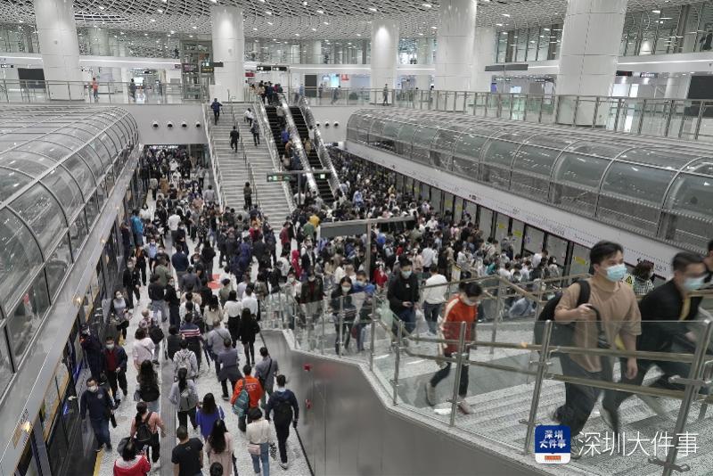 深圳地铁11号线岗厦北换乘有新变化