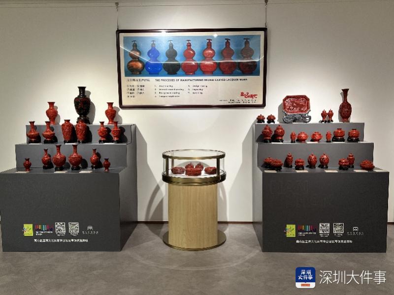 “雕漆珍品非遗文化展”在深圳举行