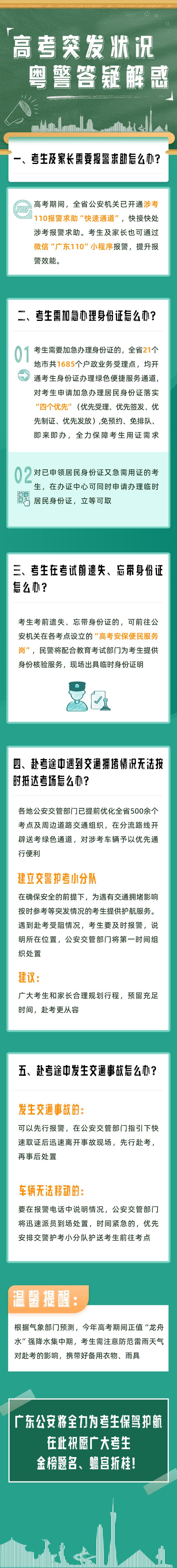 广东公安将及时打击处理替考等涉考有害信息！整治飙车炸街