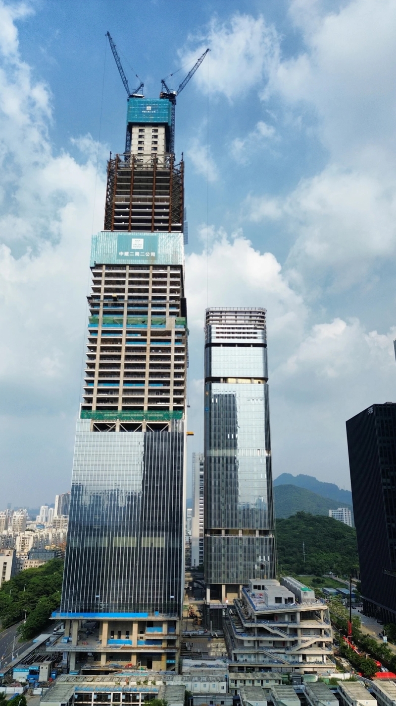 深圳首个总部“联合上楼”项目——南山区科技联合大厦封顶