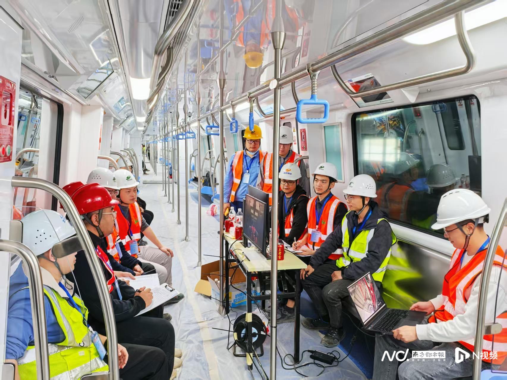 东莞地铁1号线全线热滑成功,进入开通初期运营冲刺阶段