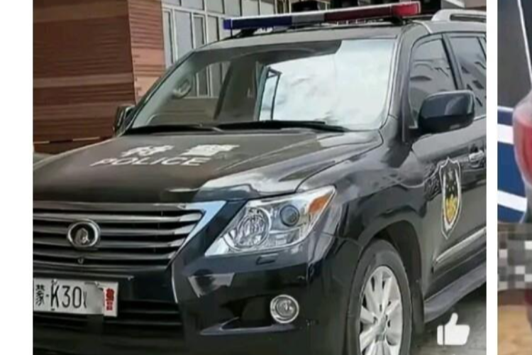 “雷克萨斯”警车挂着“长城”车标，是要遮盖什么？